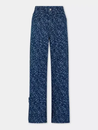 Baggy jeans med rette ben