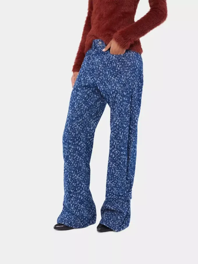 Baggy jeans med rette ben