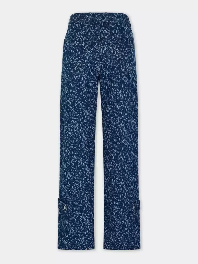 Baggy jeans med rette ben