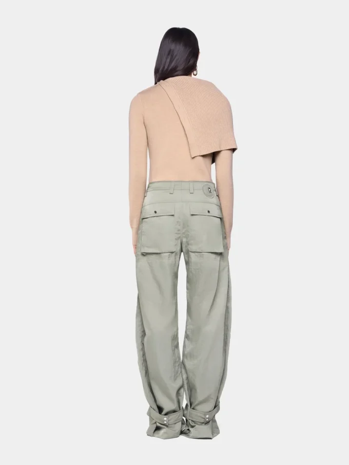 Beige genser i ull