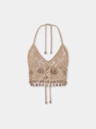 Bralette i heklet stoff