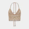 Bralette i heklet stoff