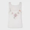 Brodert topp i ull