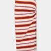 Draped lang skjørt i jersey