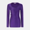 Drapede jersey-topper