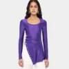 Drapede jersey-topper