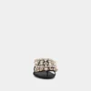 Flate sandaler med strass