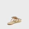 Flate sandaler med strass