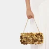 Glitrende baguetteveske