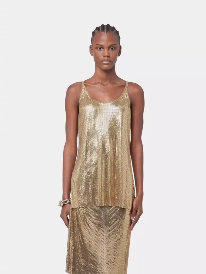 Gull tank top i mesh