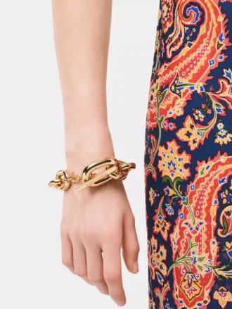 Gull XL lenke armbånd