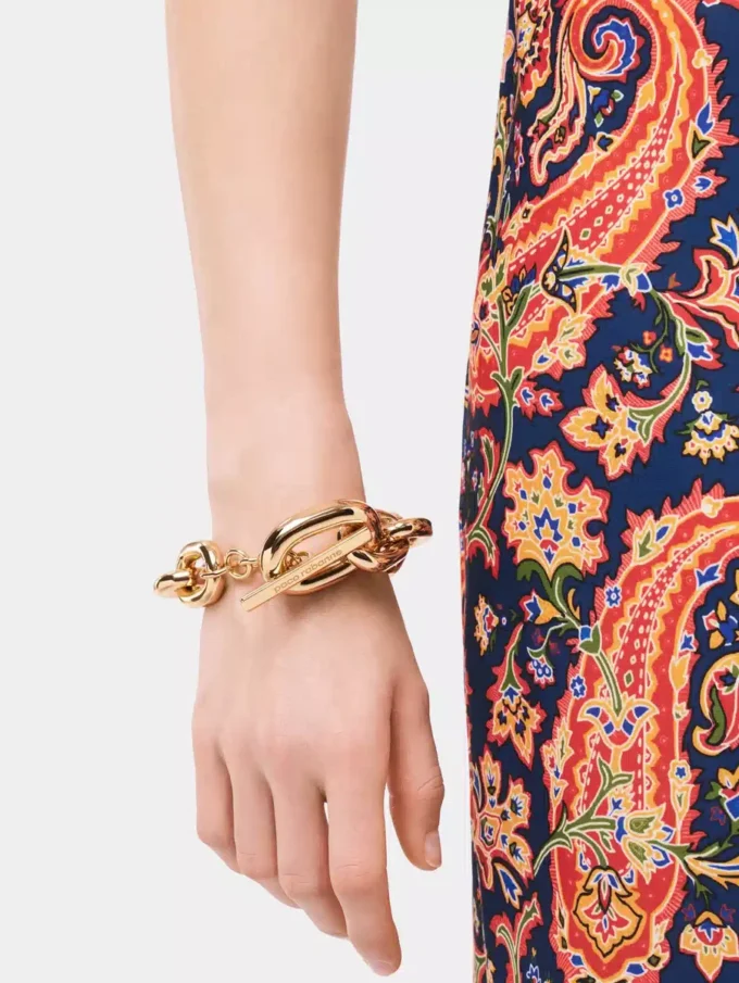 Gull XL lenke armbånd