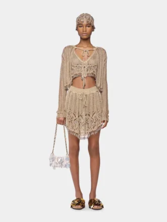 Heklet cardigan