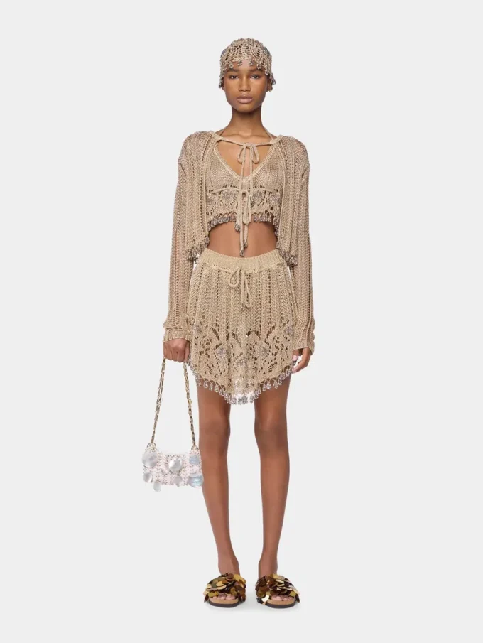 Heklet cardigan