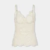 Ivory tank top i blonder