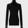 Jerseybluse som sitter som et ekstra hudlag