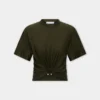 Kort T-skjorte i jersey