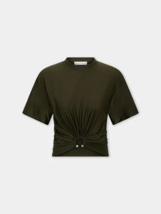 Kort T-skjorte i jersey