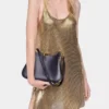 Mini tank top kjole i mesh