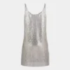 Mini tank top kjole i mesh