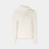 Offwhite genser i ull