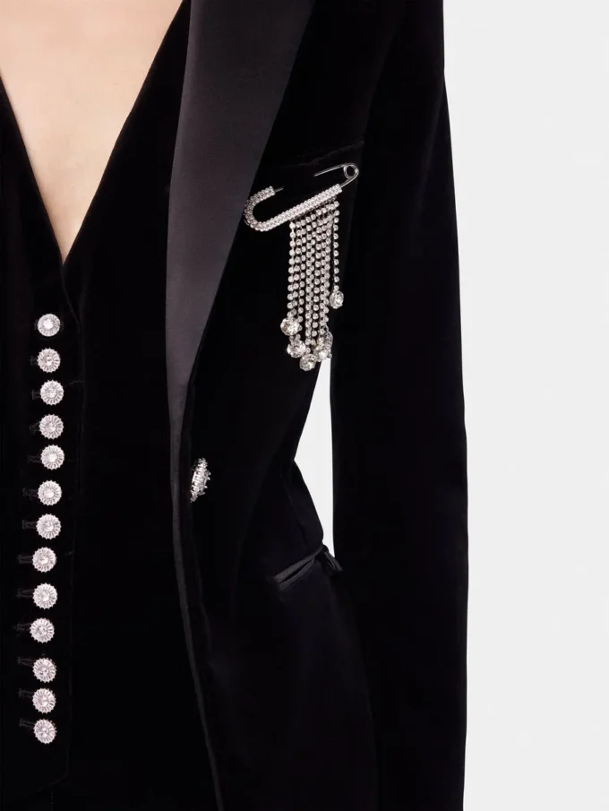 Pin-anheng med strass