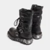 Rabanne x New Rock svarte støvler