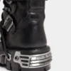 Rabanne x New Rock svarte støvler
