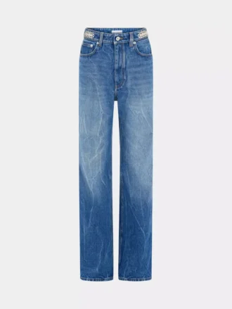 Signaturjeans med 1969-metallskiver