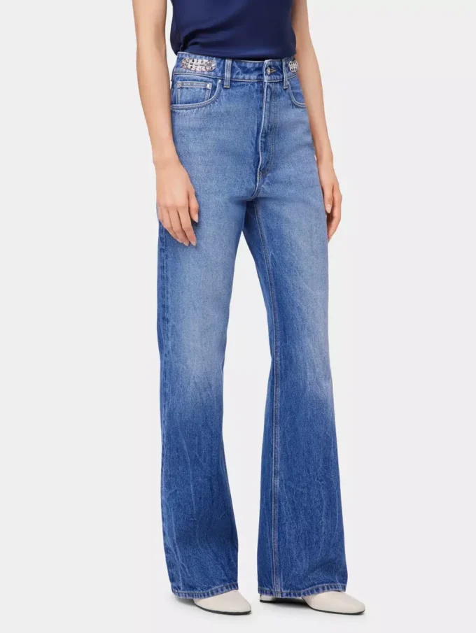 Signaturjeans med 1969-metallskiver