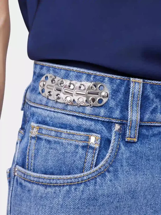 Signaturjeans med 1969-metallskiver