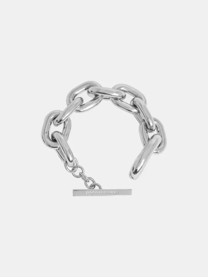 Sølv XL Link armbånd