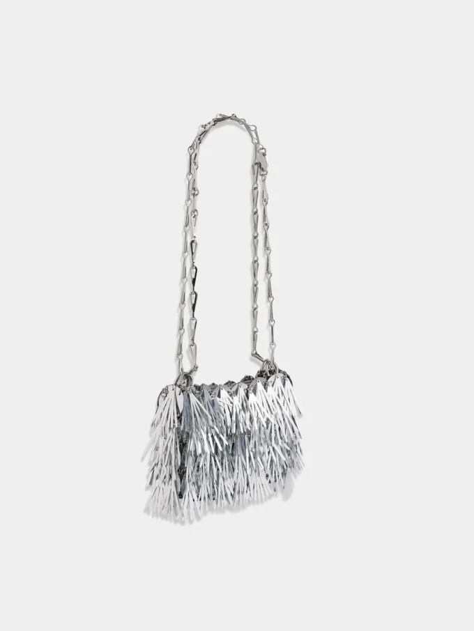 Sparkle nano metallisk pelsveske