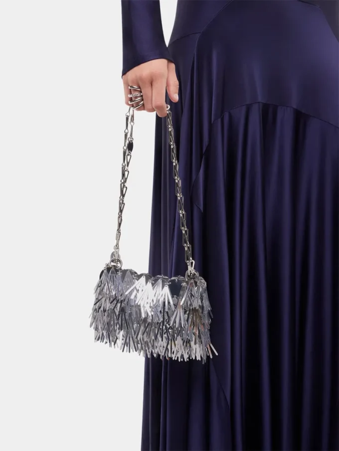 Sparkle nano metallisk pelsveske
