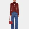 Baggy jeans med rette ben