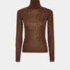 Turtleneck-top i ull som sitter som et ekstra hudlag